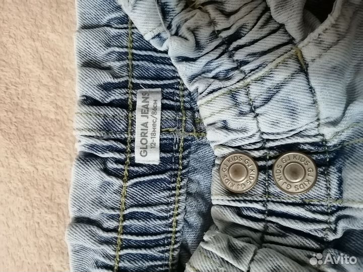 Джинсы для девочки 86