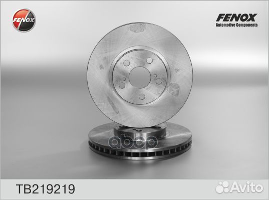 TB219219 диск тормозной передний Toyota Celica