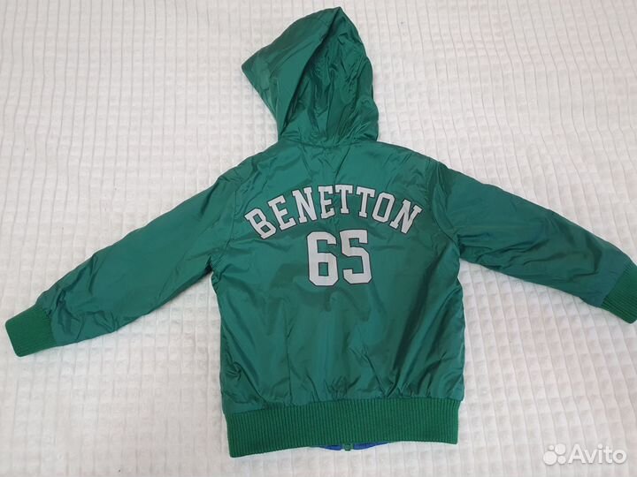 Куртка benetton для мальчика р.116