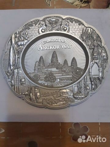Настенная тарелка камбоджа