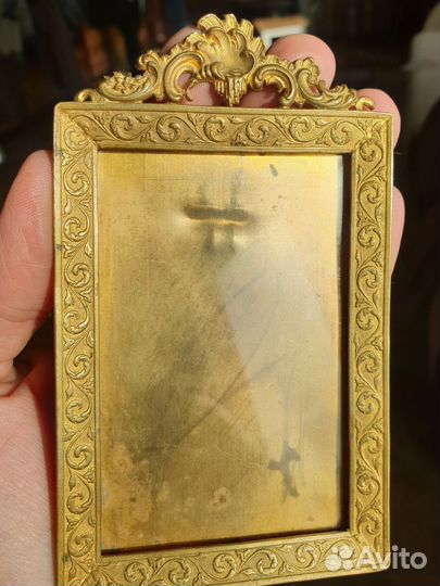 Фоторамка 10х7см, старинная
