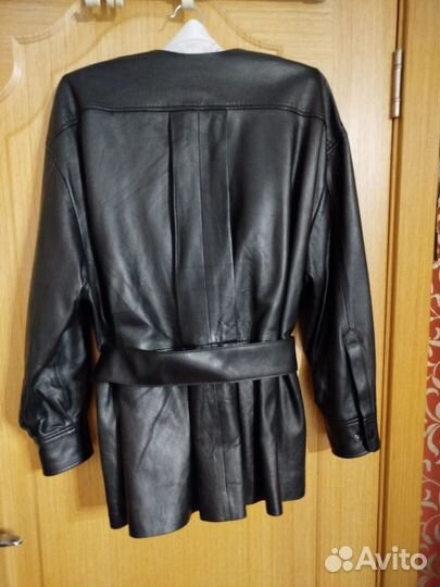 Куртка кожаная женская