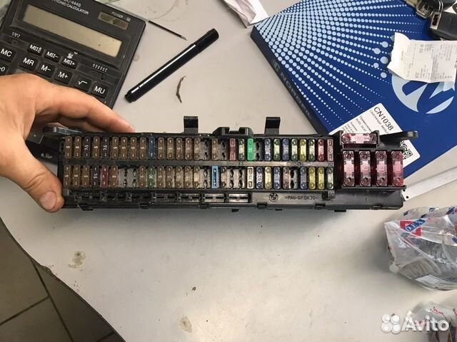 Блок предохранителей бмв х5 е53 4.4 АКПП дорест