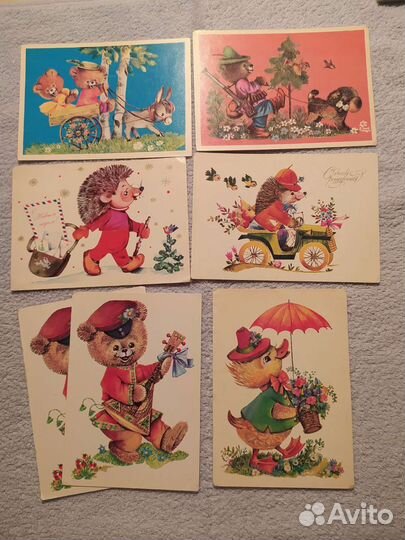 Открытки советские СССР