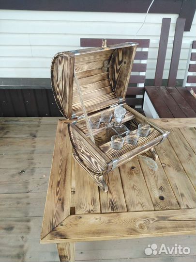 Мини бар бочка