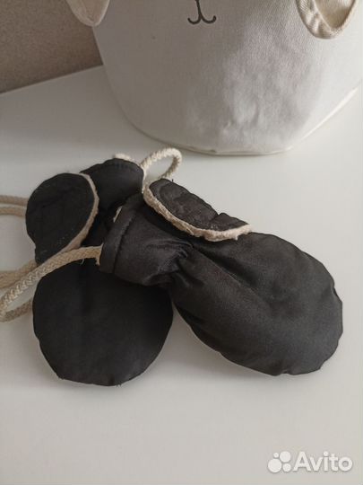 Варежки краги зимние на 1 год