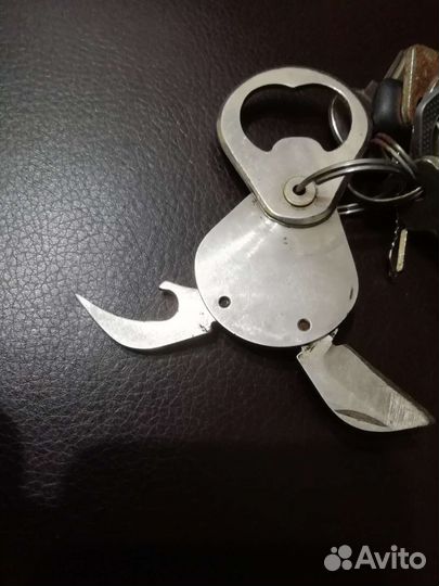 Брелок открывашка СССР 70х (краб)