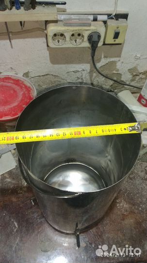 Ведро в перегонный куб