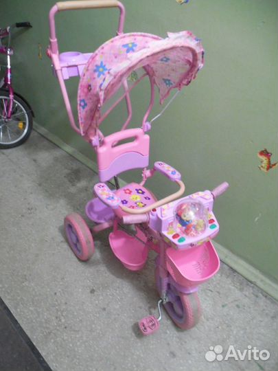 Детский трехколесный велосипед