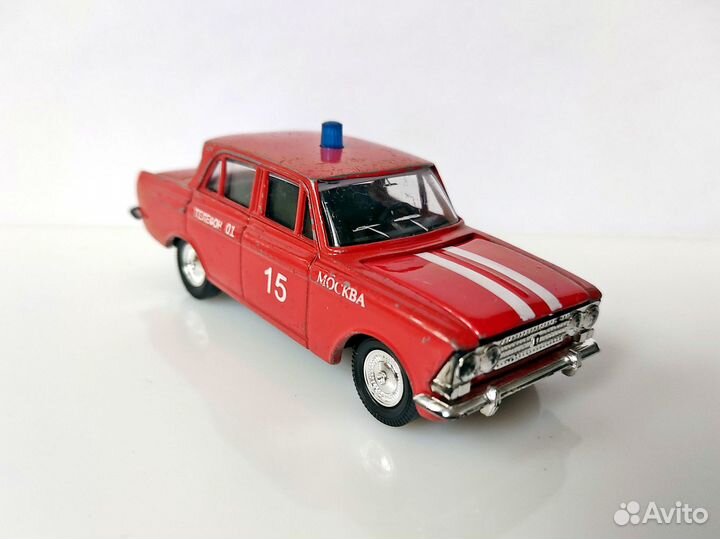 Москвич 408 Саратов пожарная охрана модель