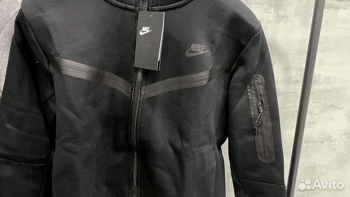 Nike Tech Fleece кофта с замком