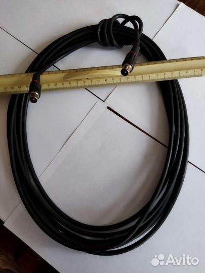 Антенный кабель male-male 6 метров