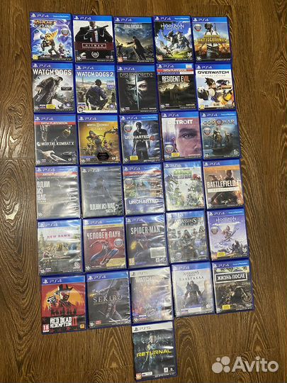 Диски ps 4 / ps 5