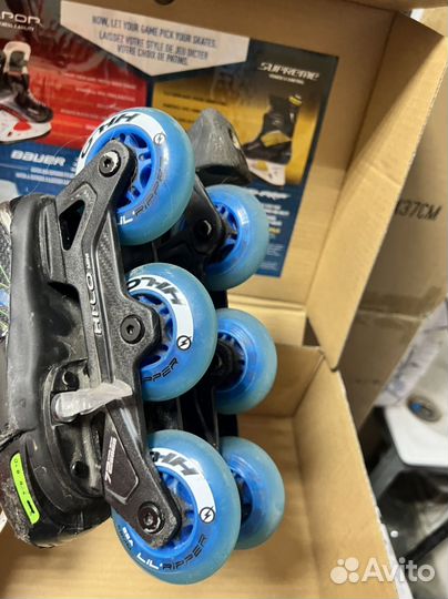 Хоккейные ролики bauer x-lp yth 7-10