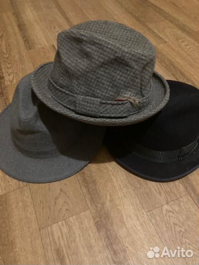 Шляпа фетровая мужская