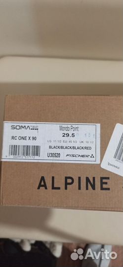 Горнолыжные ботинки Fischer RC One X90 Размер 29.5