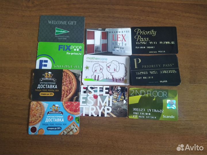 Пластиковые карточки