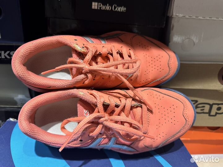 Кроссовки детские теннисные asics 32,5 20 см