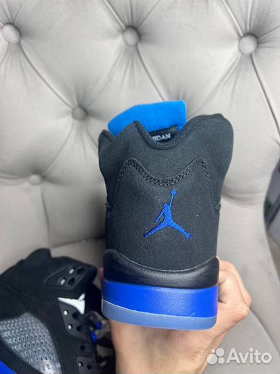Air jordan 5 racer blue