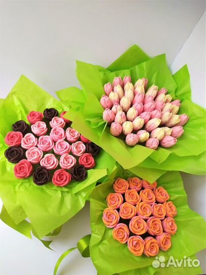 Шоколадный букет В коробке