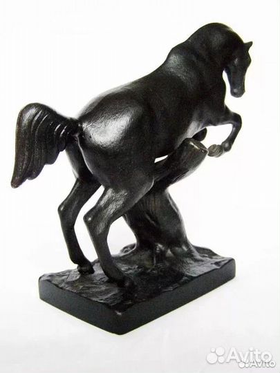 Каслинское чугунное литье. Конь пень. Касли 1989 г