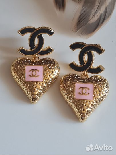 Серьги Chanel