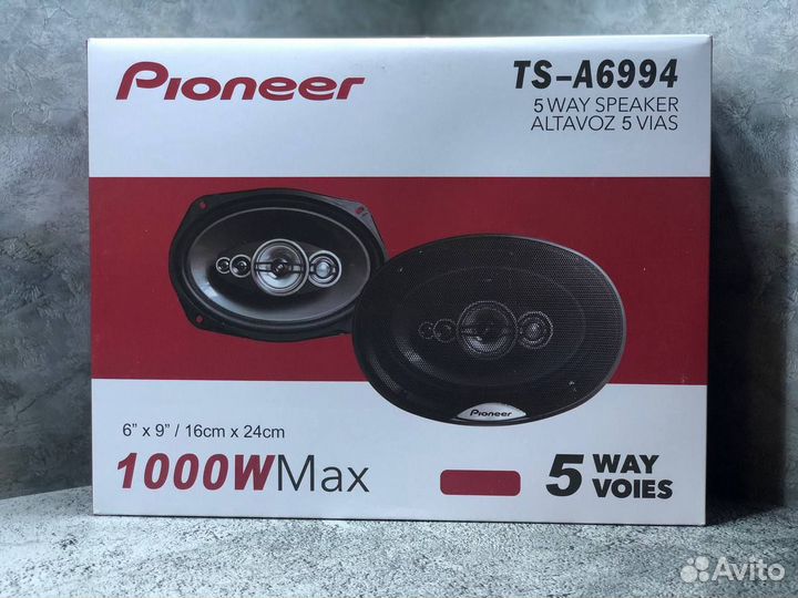 Динамики овалы Pioneer 6x9