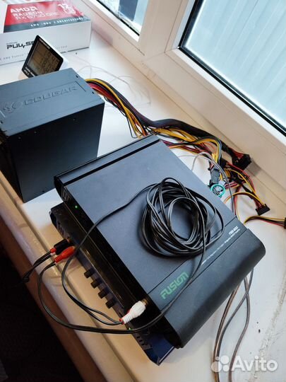 Сабвуфер и усилитель