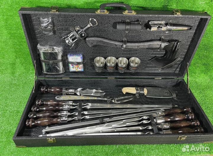 Шашлычный подарочный набор