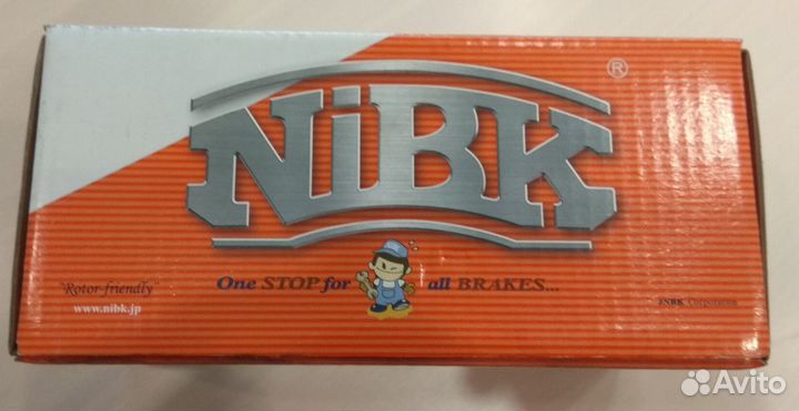 BMW, Тормозные колодки задние. Nibk, не скрипят