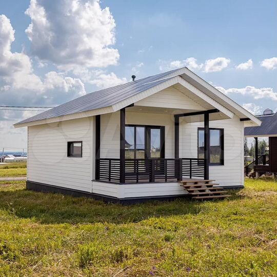 Дом 85 м² на участке 8 сот.