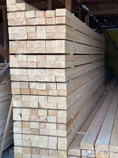 Брус строганный 90х140х6000 мм цена за штуку Артикул B1298