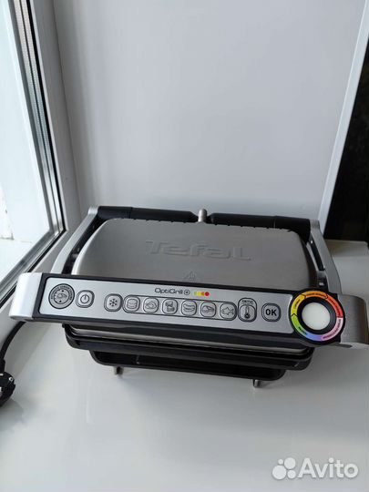 Гриль Tefal Gc716d12 OptiGrill+ пластины для вафел