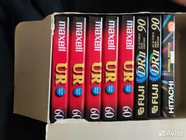 Аудиокассеты запечатанные