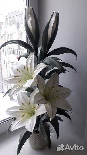 Светильник - Лилия ручной работы