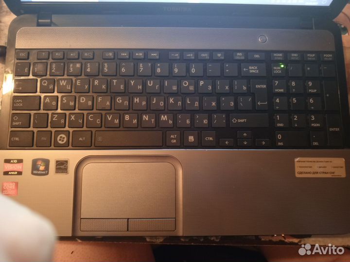 Ноутбук toshiba satellite