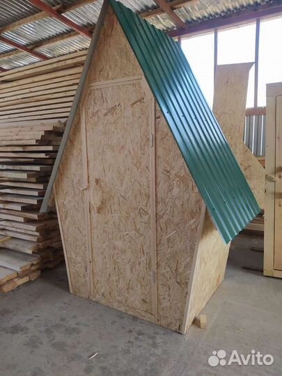 Дачный туалет, будки, столы и лавки, сад. качели