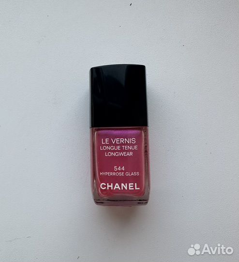Chanel лак для ногтей 544 hyperrose glass