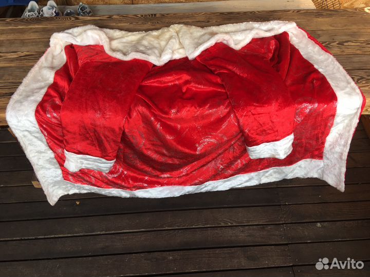 Костюм деда мороза взрослый