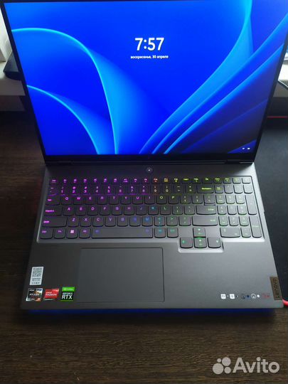 Игровой ноутбук Lenovo Legion 7 R9/RTX3080 новый