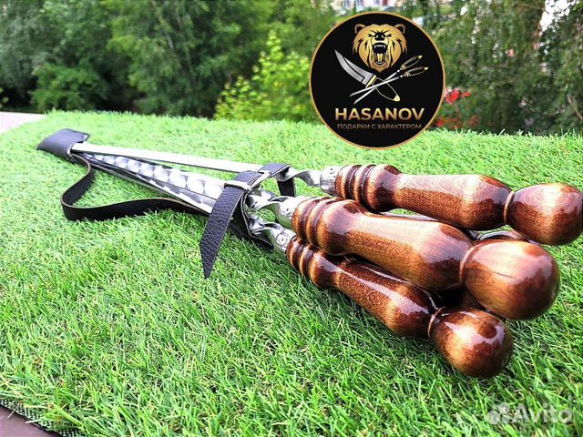 Набор шампуров в чехле