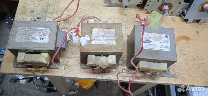Магнетроны, трансформаторы от микроволновок