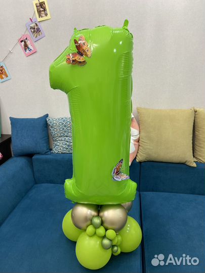 Воздушные шары цифры