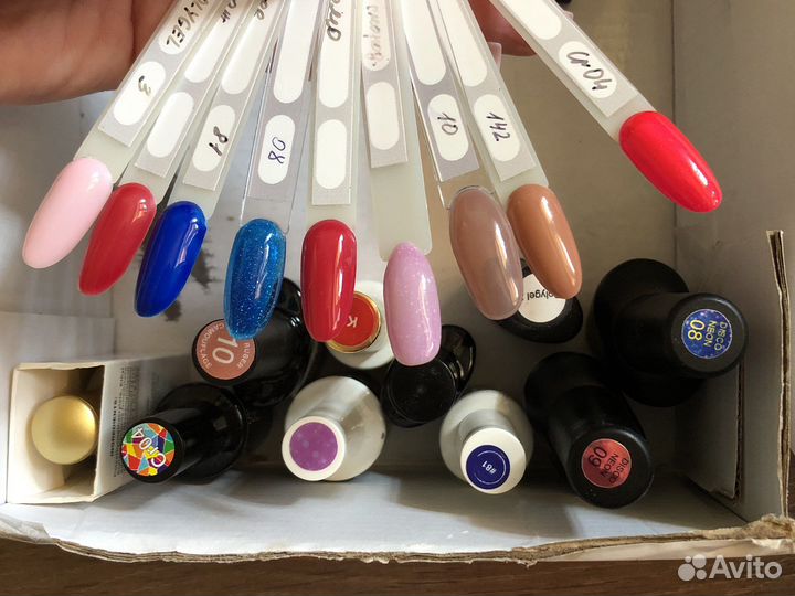 Гель лаки для маникюра