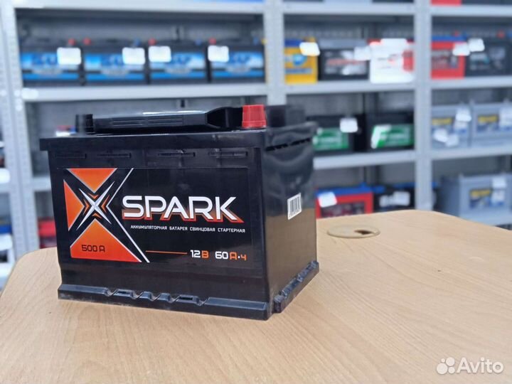 Аккумулятор Spark 60ah гарантия доставка