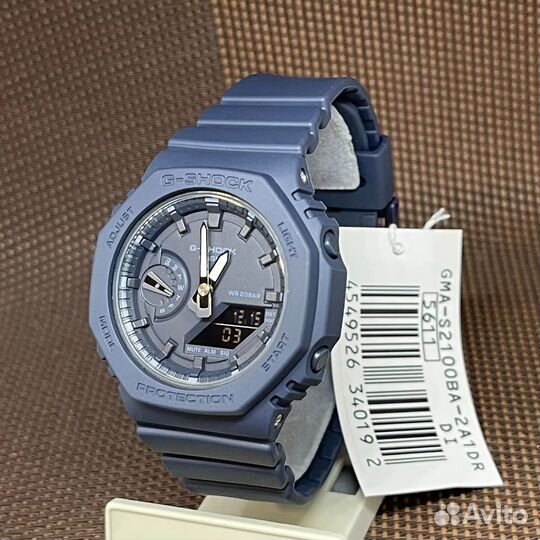 Оригинальные часы Casio G-Shock GMA-S2100BA-2A1