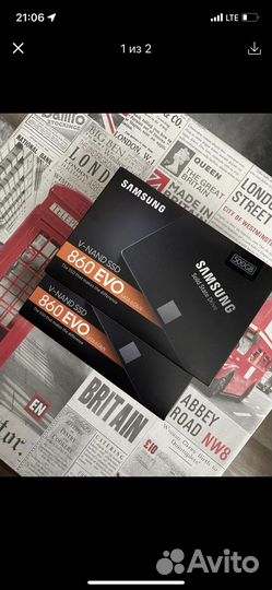 SSD накопитель EVO 860