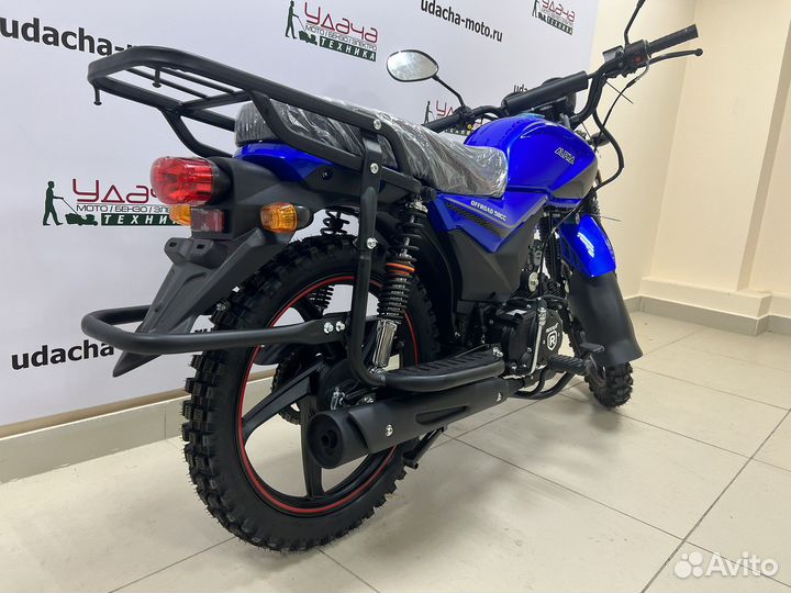 Мопед rockot alpha offroad M-12 (синий матовый)