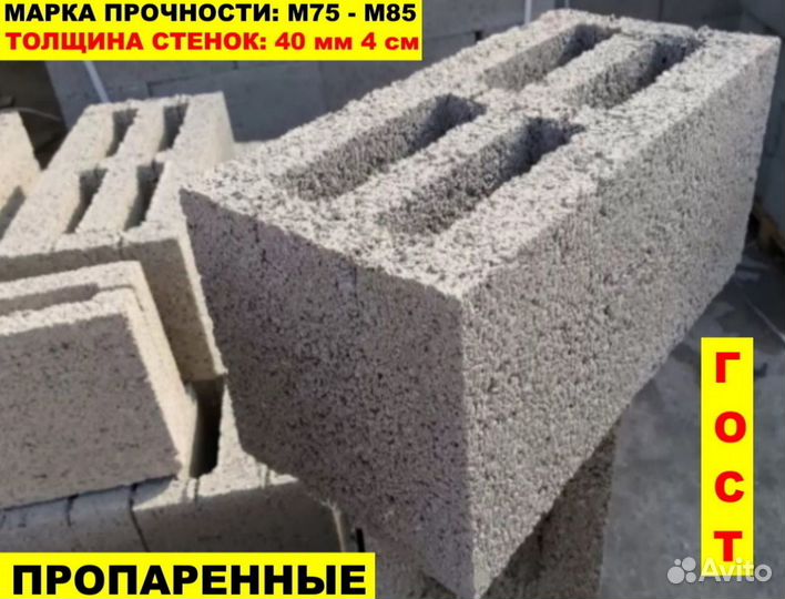 Керамзитобетонные блоки