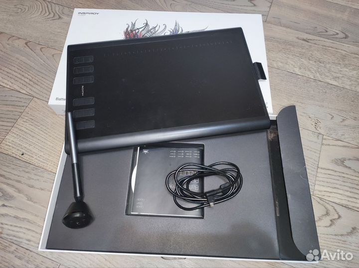 Графический планшет huion inspiroy h1060p